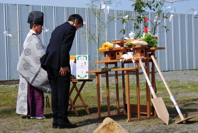 2013年3月30日 エアロ地鎮祭