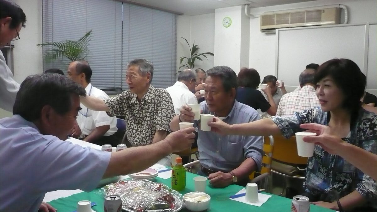 2011年6月25日 長崎エアロ39周年パーティー会長宅